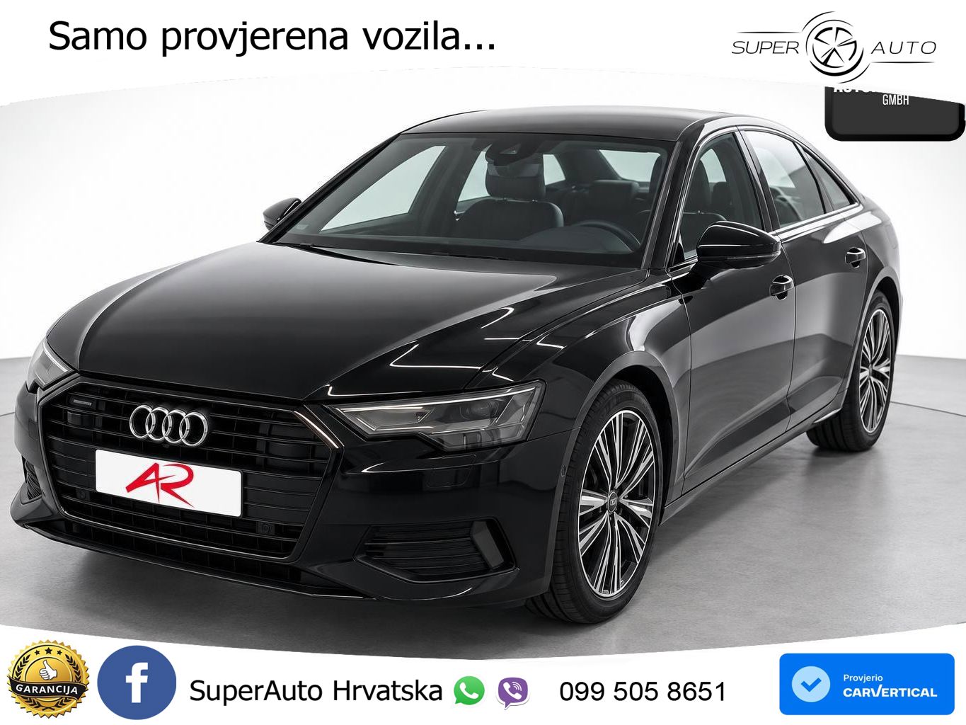 Audi A6 55 TFSI V6 (340 KS) quattro S tronic S line LED+GR SJED+ACC