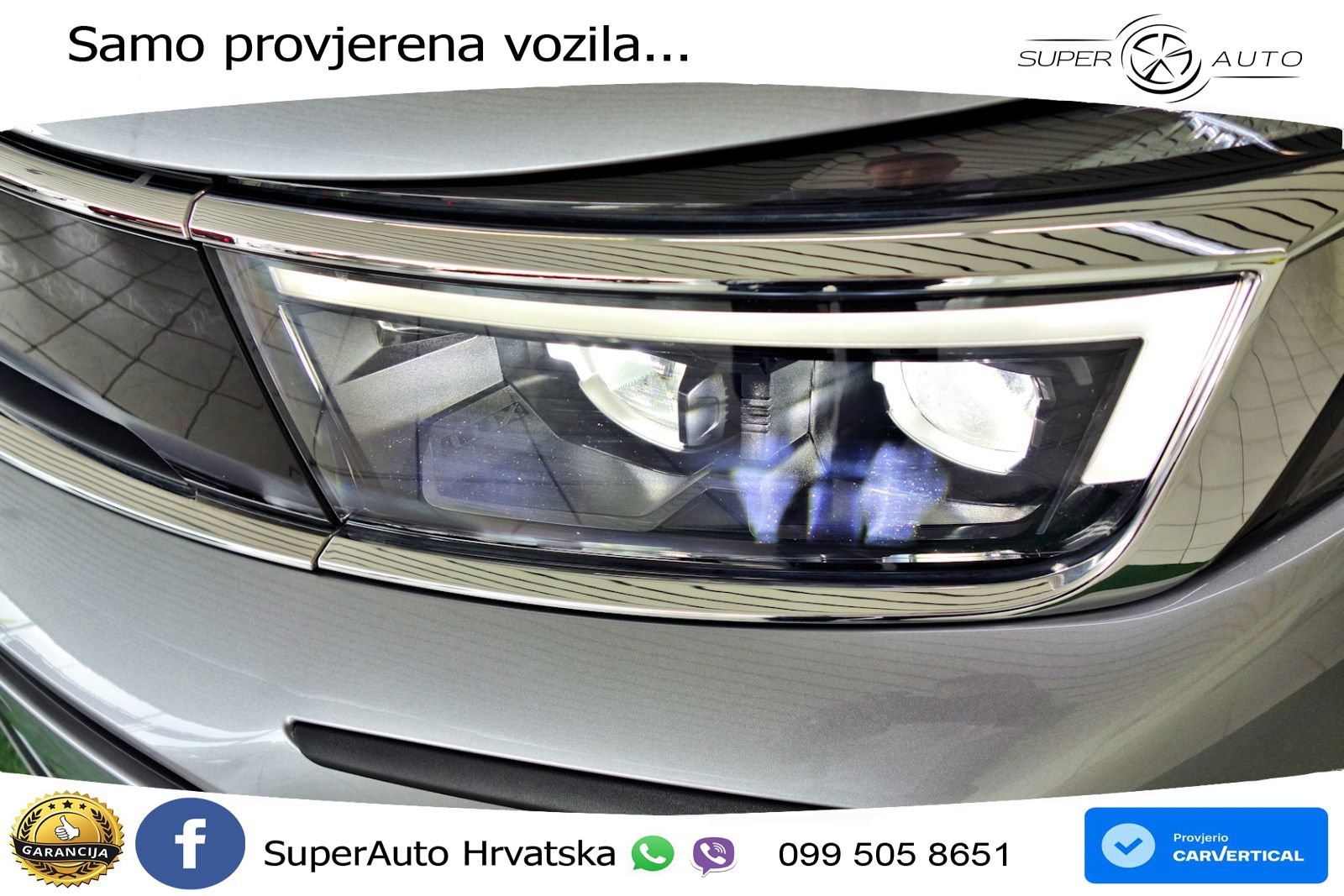 Opel Grandland 1.2i Turbo (130 KS) Automatic GS LED+GR SJED+ACC