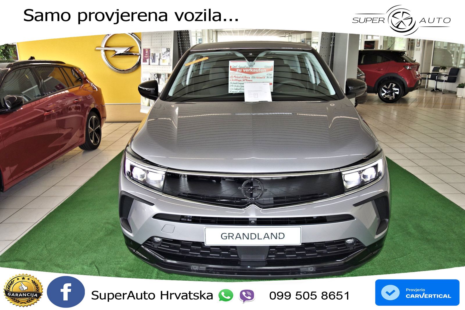 Opel Grandland 1.2i Turbo (130 KS) Automatic GS LED+GR SJED+ACC