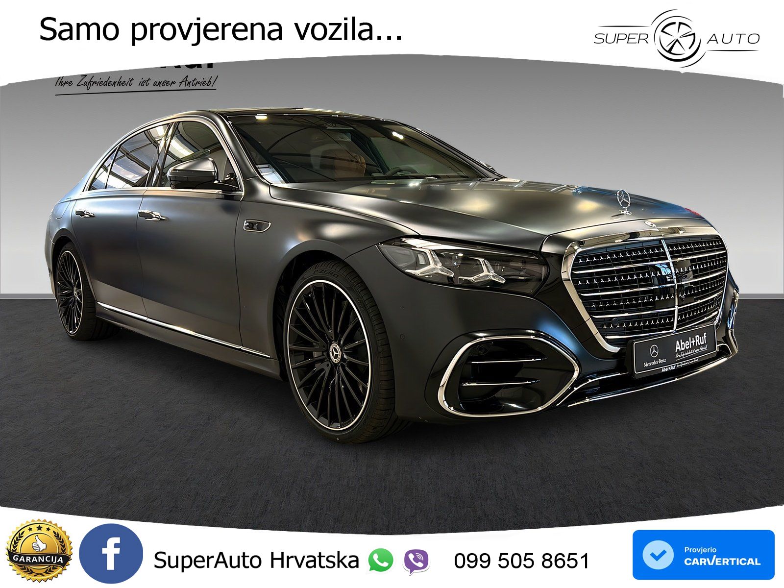 Mercedes S 580 V8 (537 KS) EQ Boost 4MATIC 9G-TRONIC AMG ACC+HEAD+4xGR SJED+360+PANO