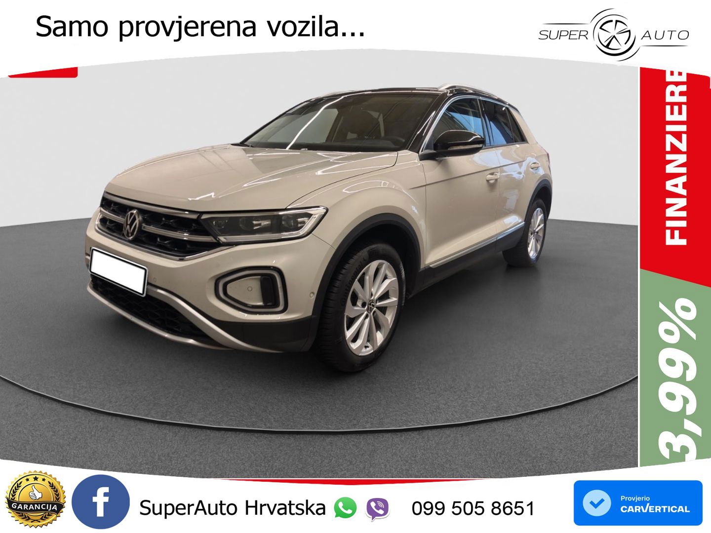 Volkswagen T-Roc I 1.5 TSI (150 KS) DSG LED+GR SJED+ACC