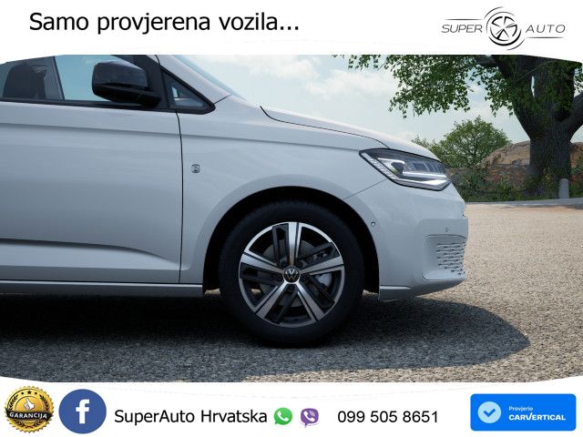 Volkswagen Caddy Maxi 2.0 TDI SCR DSG Energy Heckausschnitt 102 KS