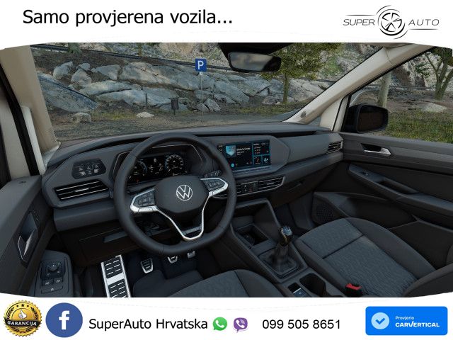 Volkswagen Caddy Maxi 2.0 TDI SCR DSG Energy Heckausschnitt 102 KS