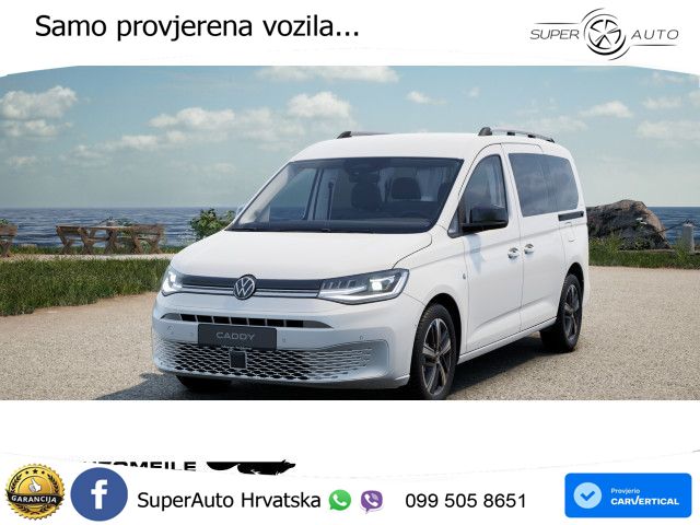 Volkswagen Caddy Maxi 2.0 TDI SCR DSG Energy Heckausschnitt 102 KS