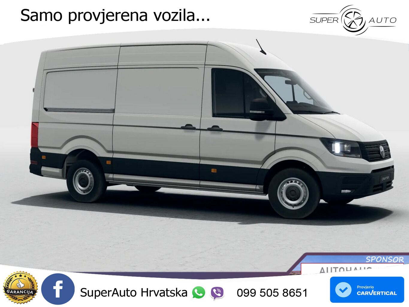 Volkswagen Crafter 35 L3H3 3S Temp Kam AppCo UVP-44%* 140 KS