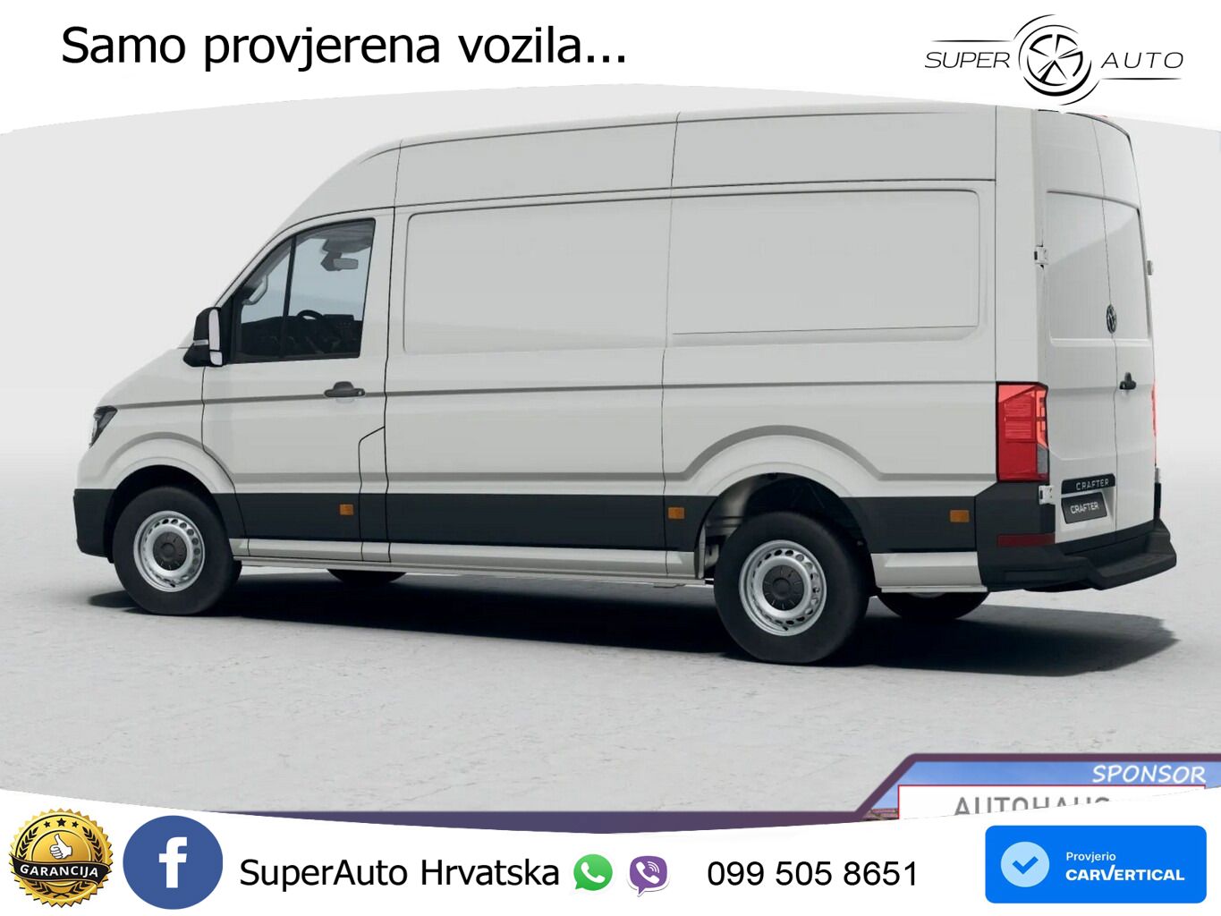 Volkswagen Crafter 35 L3H3 3S Temp Kam AppCo UVP-44%* 140 KS