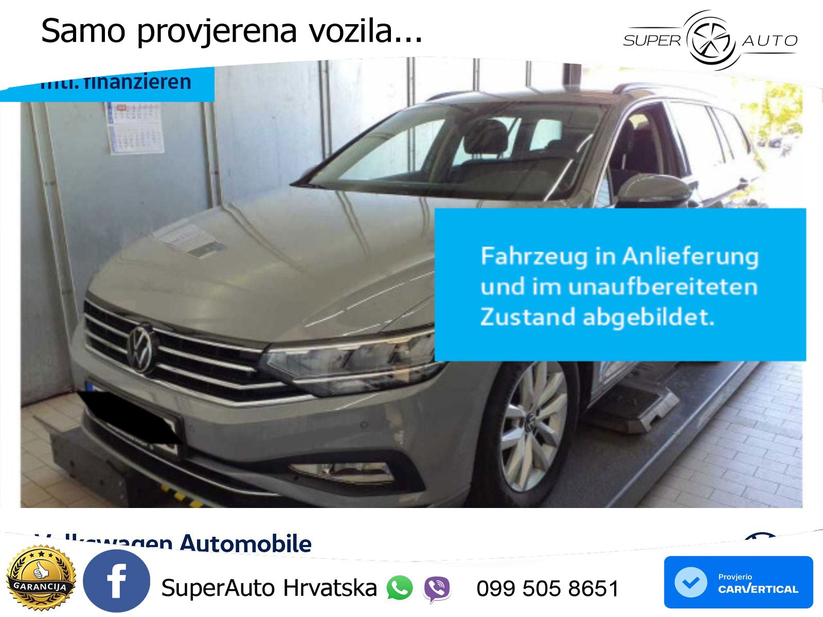 Volkswagen Passat Variant 2.0 TDI (150 KS) DSG Business LED+GR SJED+ACC