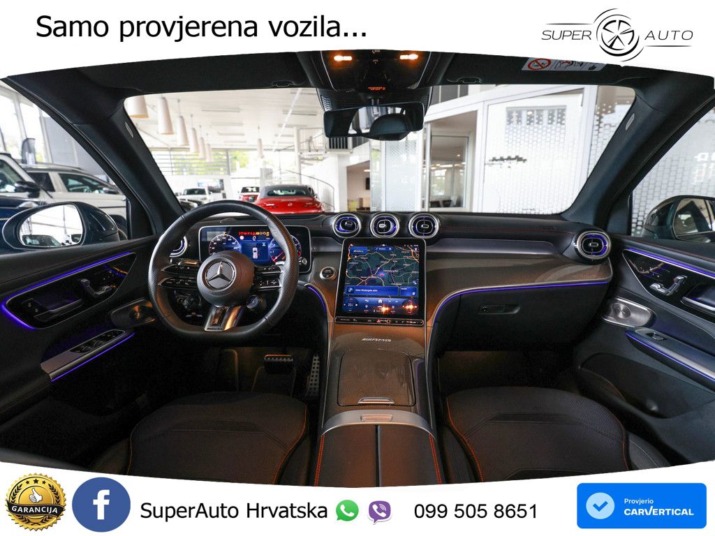 Mercedes AMG GLC 43 (421 KS) 4MATIC AMG SPEEDSHIFT MCT 9G LED+GR SJED+ACC