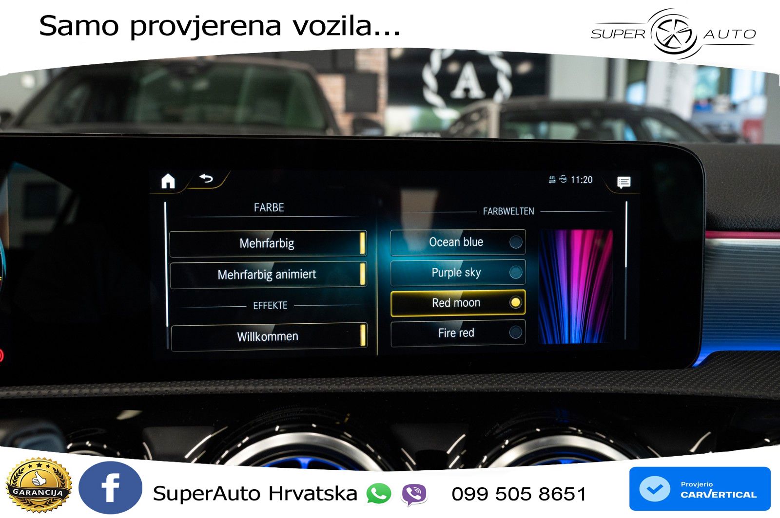 Mercedes-Benz AMG A 45 S 4MATIC+ AMG SPEEDSHIFT DCT 8G ACC+HEAD+GR SJED+360+PANO