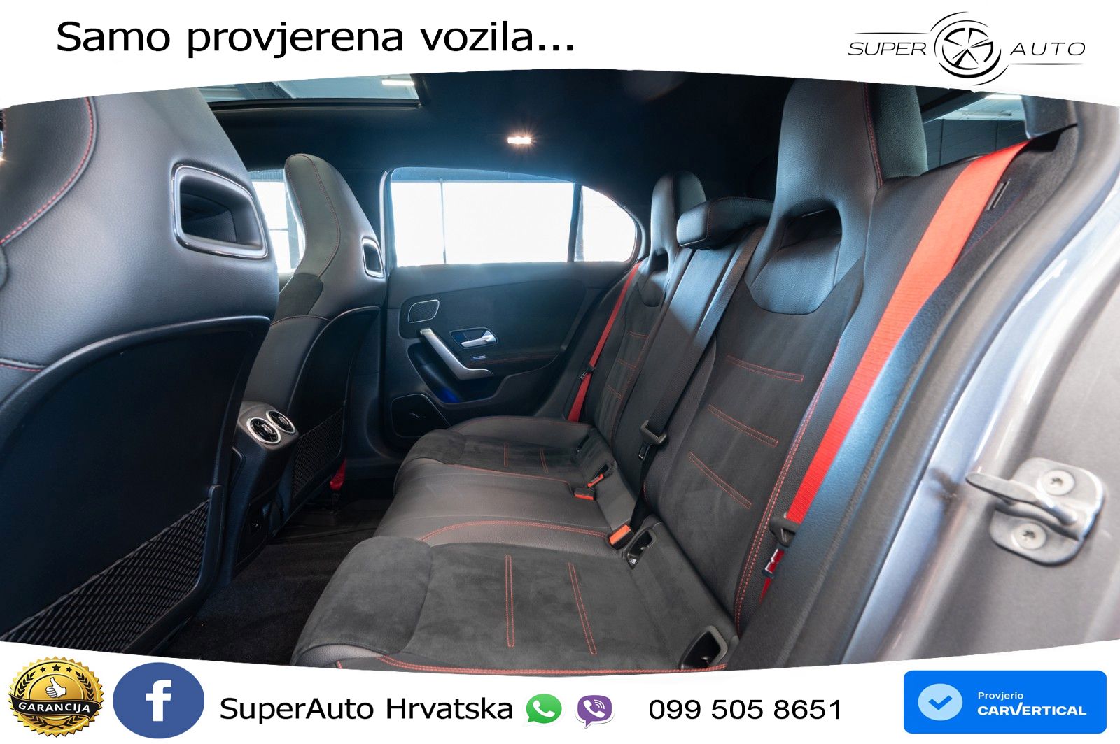 Mercedes-Benz AMG A 45 S 4MATIC+ AMG SPEEDSHIFT DCT 8G ACC+HEAD+GR SJED+360+PANO