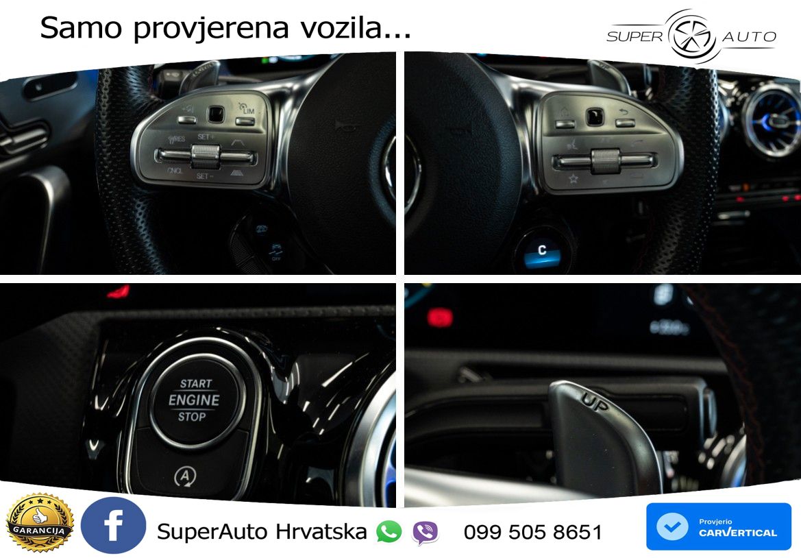 Mercedes-Benz AMG A 45 S 4MATIC+ AMG SPEEDSHIFT DCT 8G ACC+HEAD+GR SJED+360+PANO