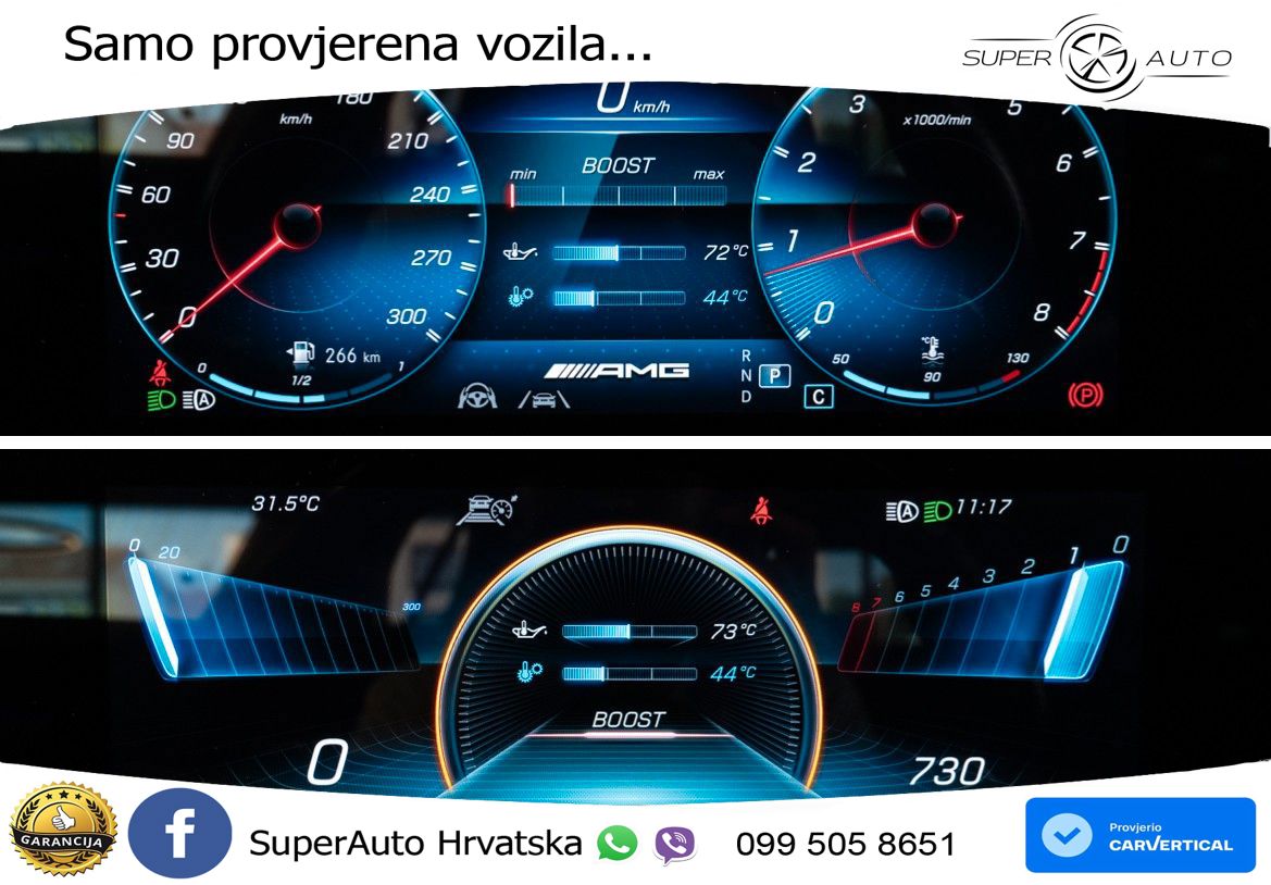 Mercedes-Benz AMG A 45 S 4MATIC+ AMG SPEEDSHIFT DCT 8G ACC+HEAD+GR SJED+360+PANO