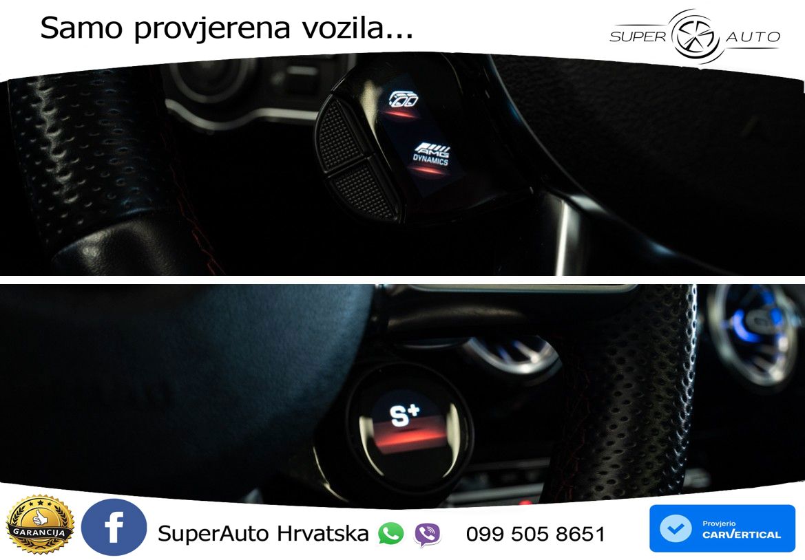 Mercedes-Benz AMG A 45 S 4MATIC+ AMG SPEEDSHIFT DCT 8G ACC+HEAD+GR SJED+360+PANO