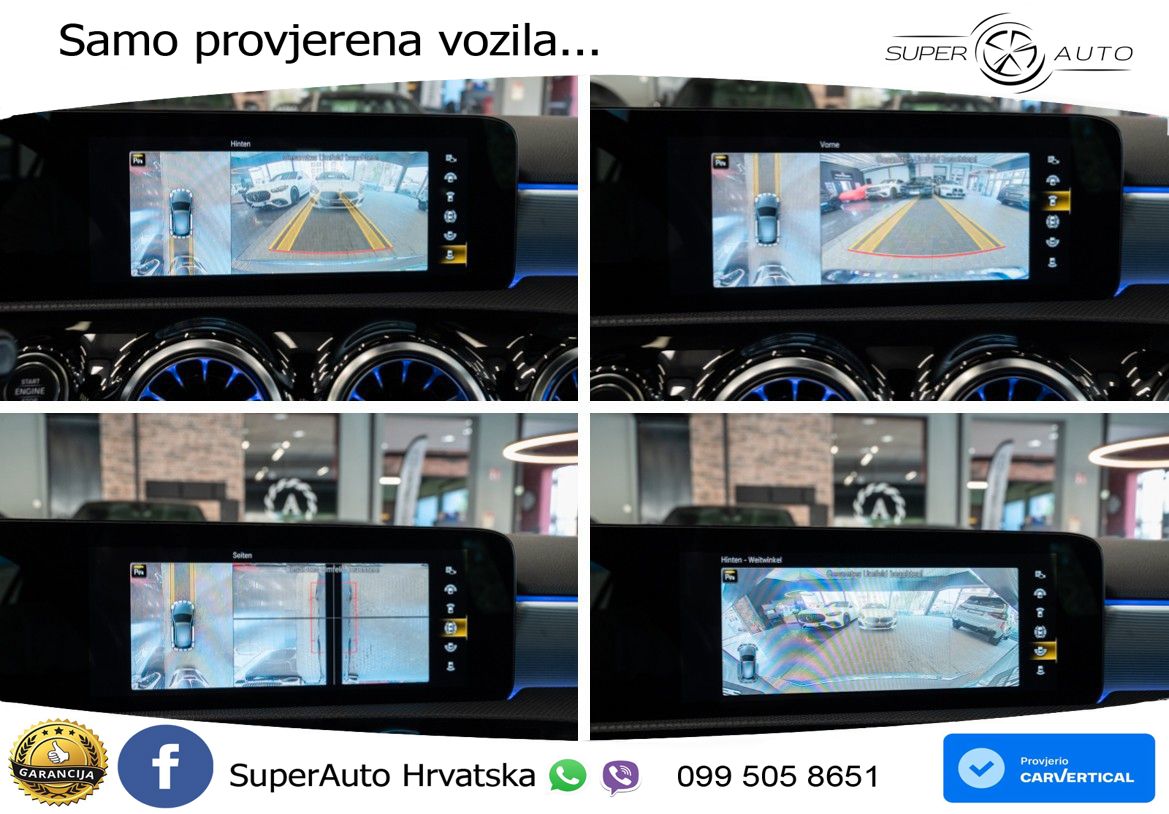 Mercedes-Benz AMG A 45 S 4MATIC+ AMG SPEEDSHIFT DCT 8G ACC+HEAD+GR SJED+360+PANO