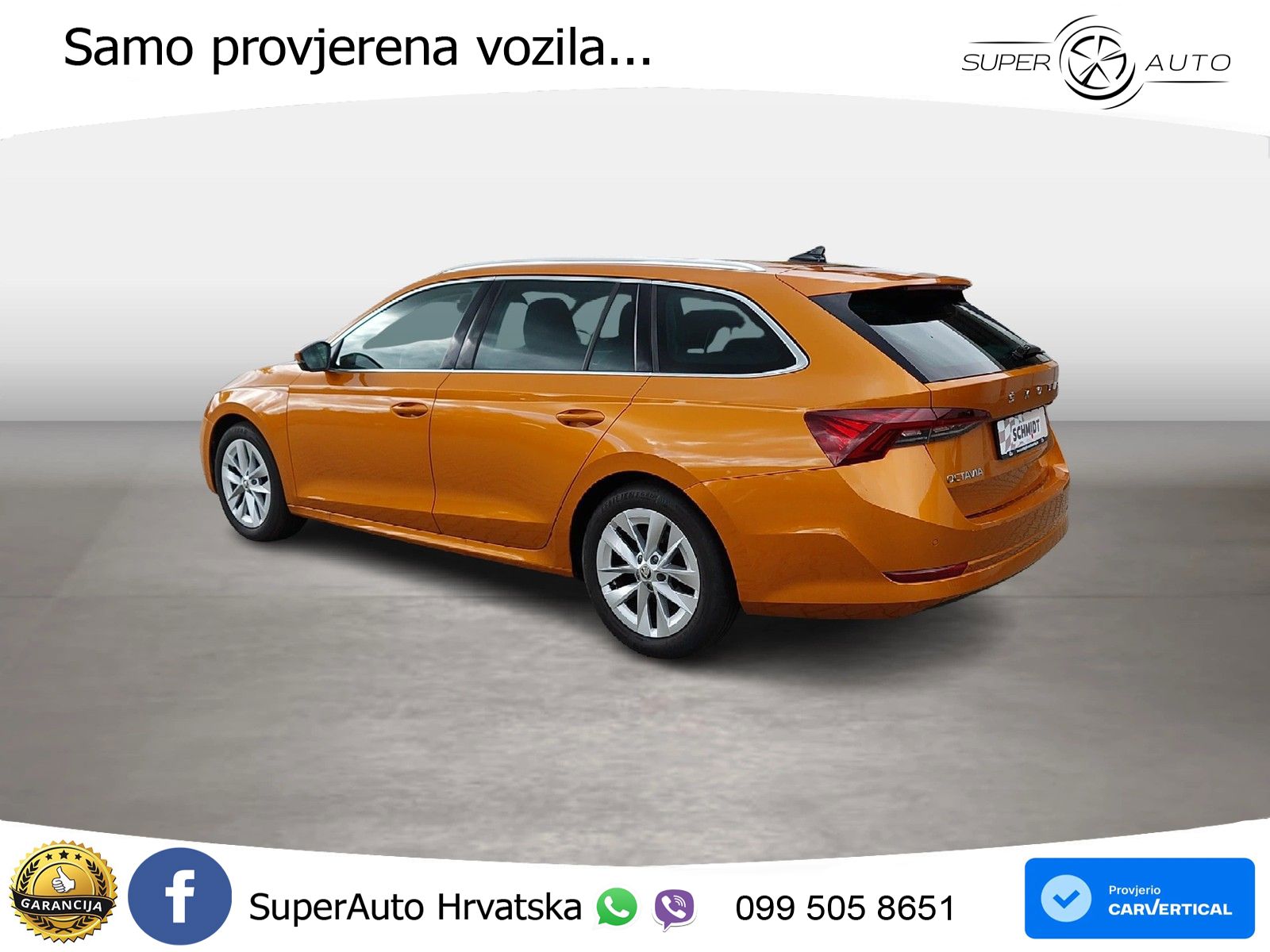 Škoda Octavia Combi 2.0 TDI (150 KS) DSG LED+GR SJED+ACC