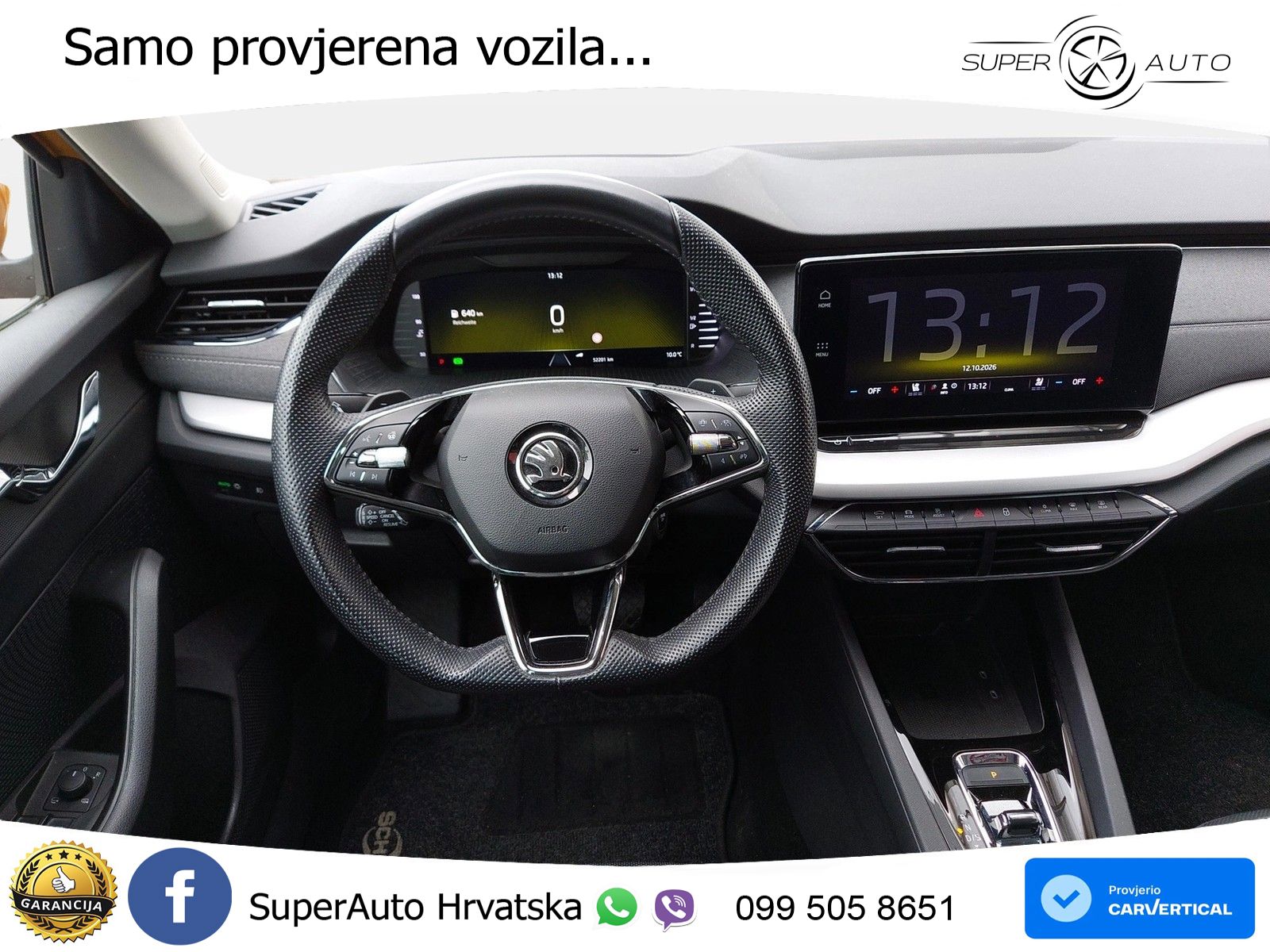Škoda Octavia Combi 2.0 TDI (150 KS) DSG LED+GR SJED+ACC