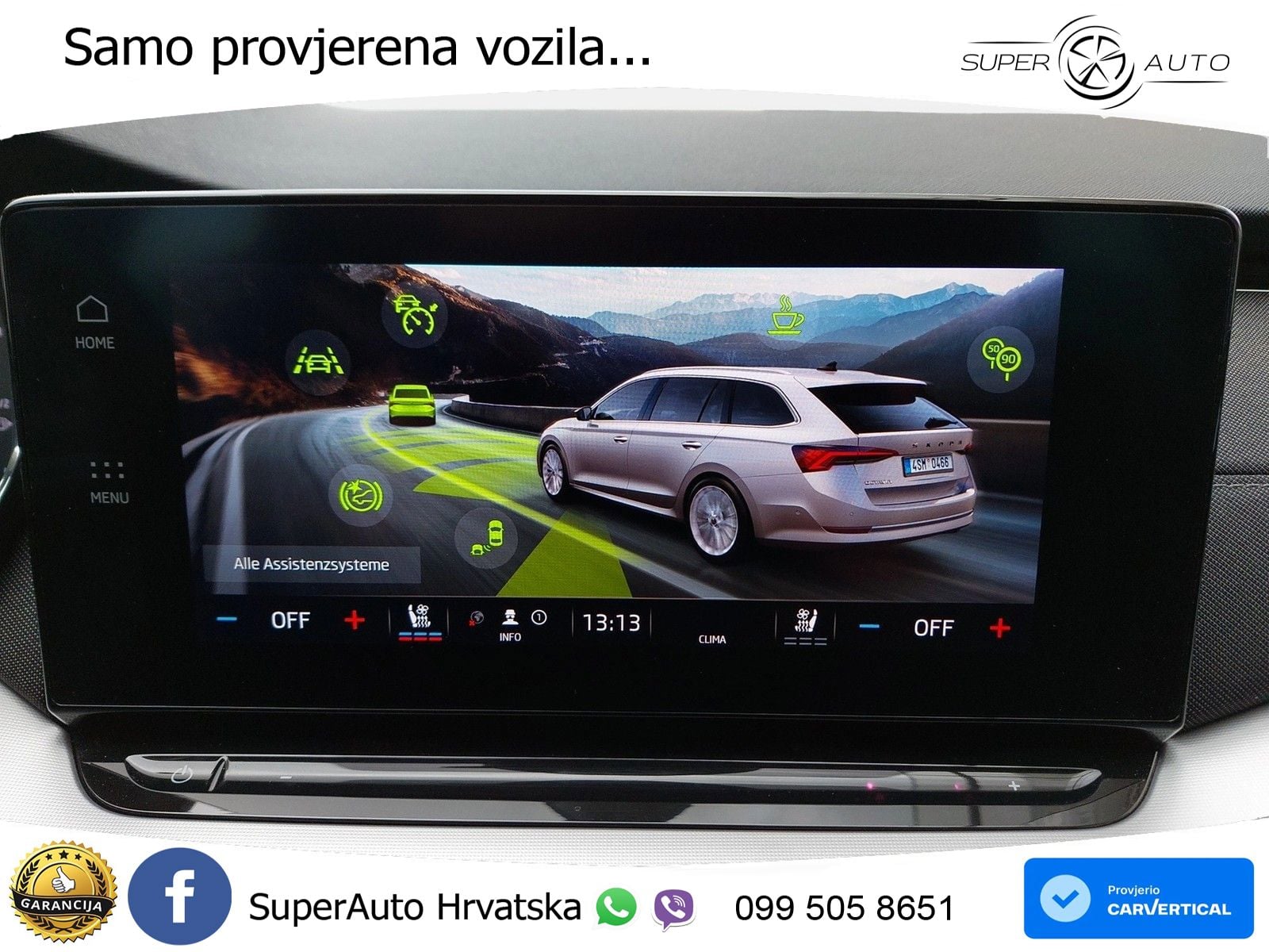 Škoda Octavia Combi 2.0 TDI (150 KS) DSG LED+GR SJED+ACC