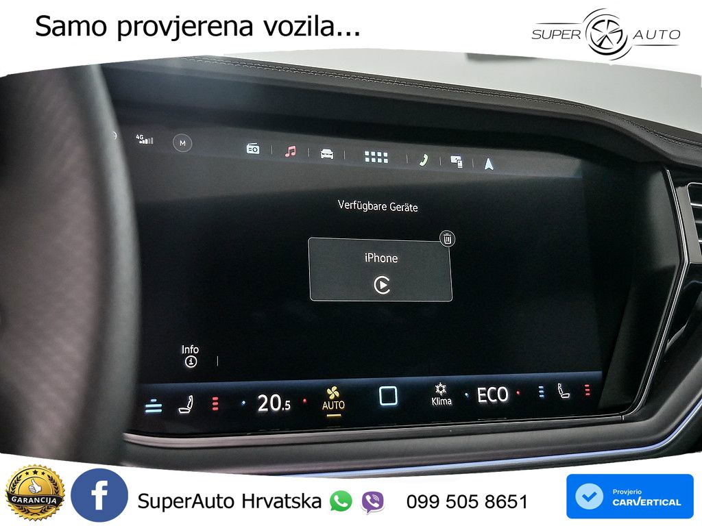 Volkswagen Touareg 3.0 V6 TDI (286 KS) 4MOTION Tiptronic ZRAČNI+ACC+GR SJED+KAM+PANO