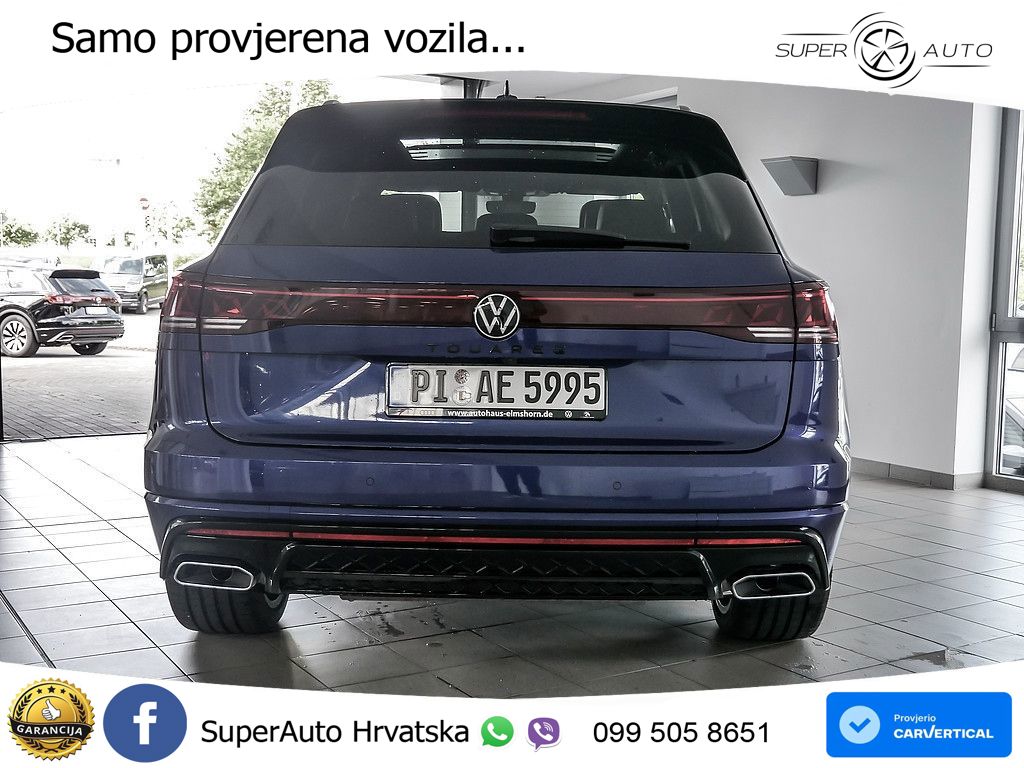 Volkswagen Touareg 3.0 V6 TDI (286 KS) 4MOTION Tiptronic ZRAČNI+ACC+GR SJED+KAM+PANO