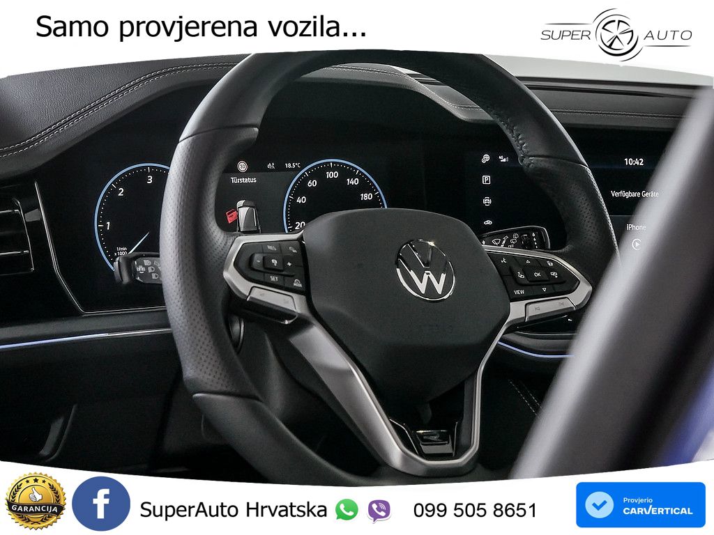 Volkswagen Touareg 3.0 V6 TDI (286 KS) 4MOTION Tiptronic ZRAČNI+ACC+GR SJED+KAM+PANO