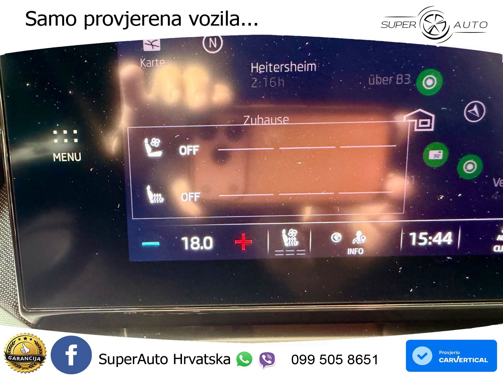 Škoda Octavia Combi 2.0 TDI (150 KS) DSG LED+GR SJED+ACC