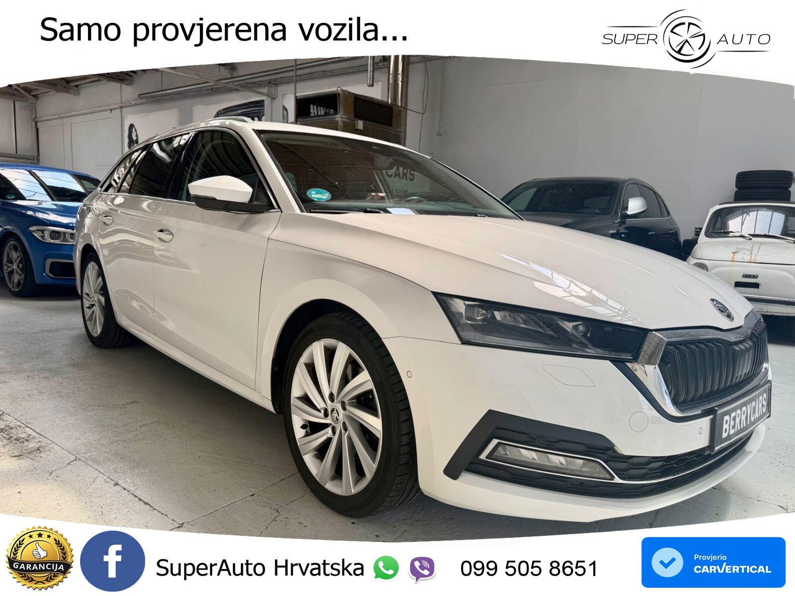 Škoda Octavia Combi 2.0 TDI (150 KS) DSG LED+GR SJED+ACC