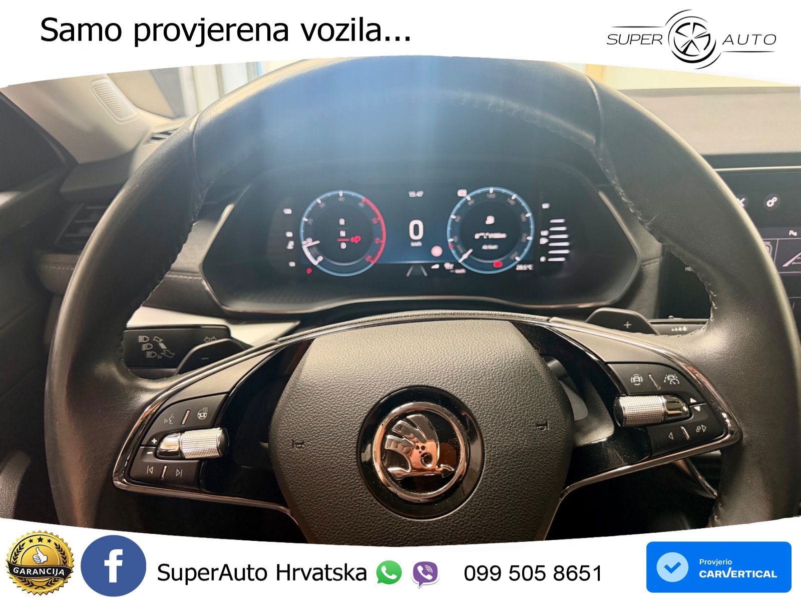 Škoda Octavia Combi 2.0 TDI (150 KS) DSG LED+GR SJED+ACC