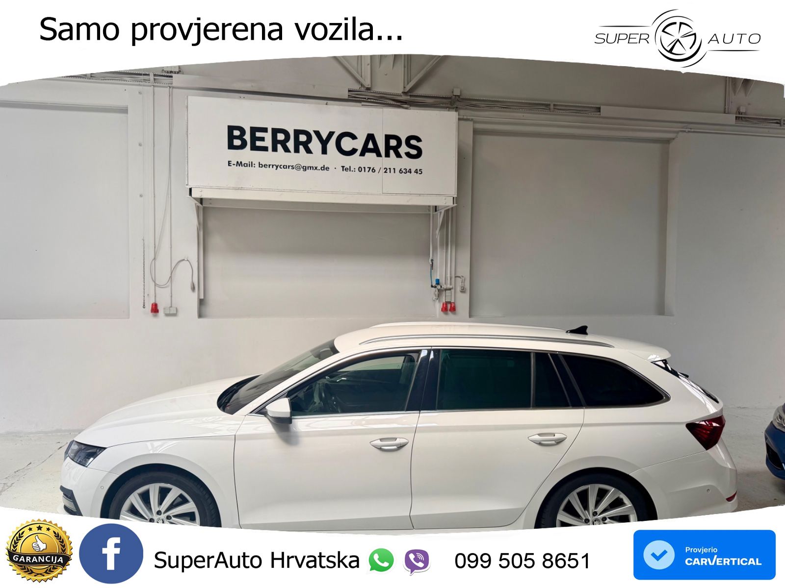 Škoda Octavia Combi 2.0 TDI (150 KS) DSG LED+GR SJED+ACC