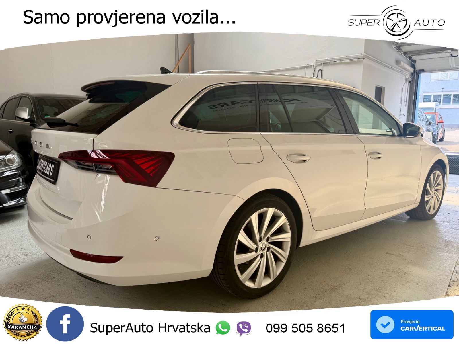 Škoda Octavia Combi 2.0 TDI (150 KS) DSG LED+GR SJED+ACC