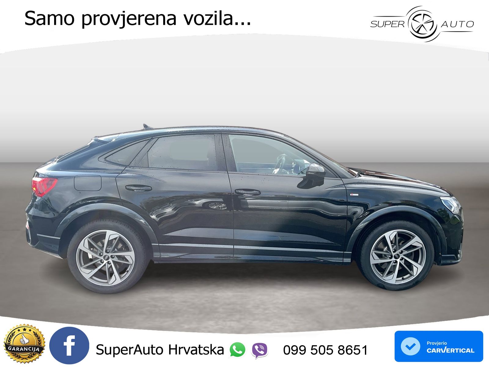 Audi Q3 Sportback 40 TDI (200 KS) quattro S tronic S line MATRIX+GR SJED+KAM