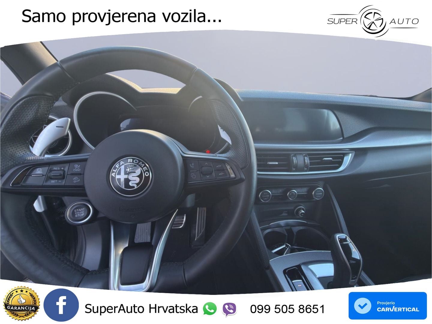 Alfa Romeo Stelvio 2.2 MultiJet II (210 KS) Q4 Automatic LED+GR SJED+ACC