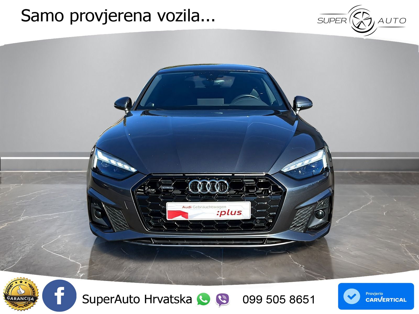 Audi A5 Sportback 40 TDI (204 KS) quattro S tronic S line MATRIX+GR SJED+KAM