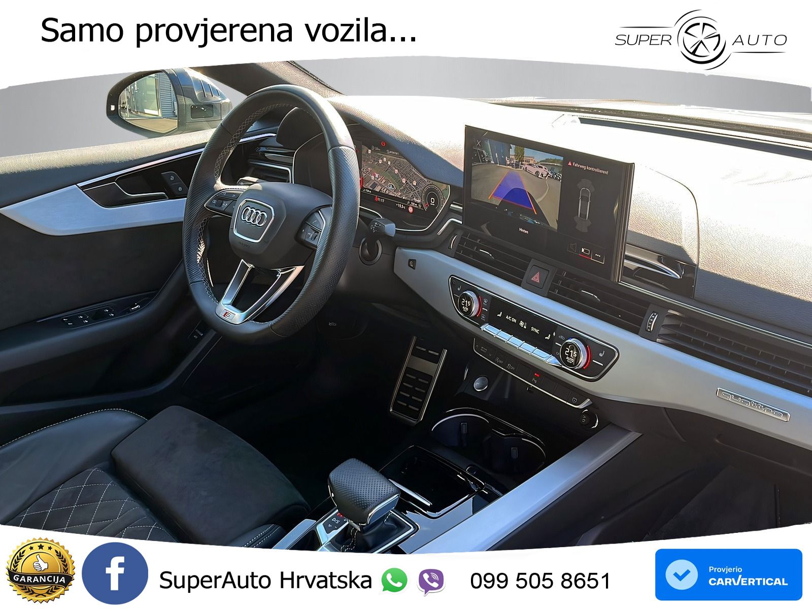 Audi A5 Sportback 40 TDI (204 KS) quattro S tronic S line MATRIX+GR SJED+KAM