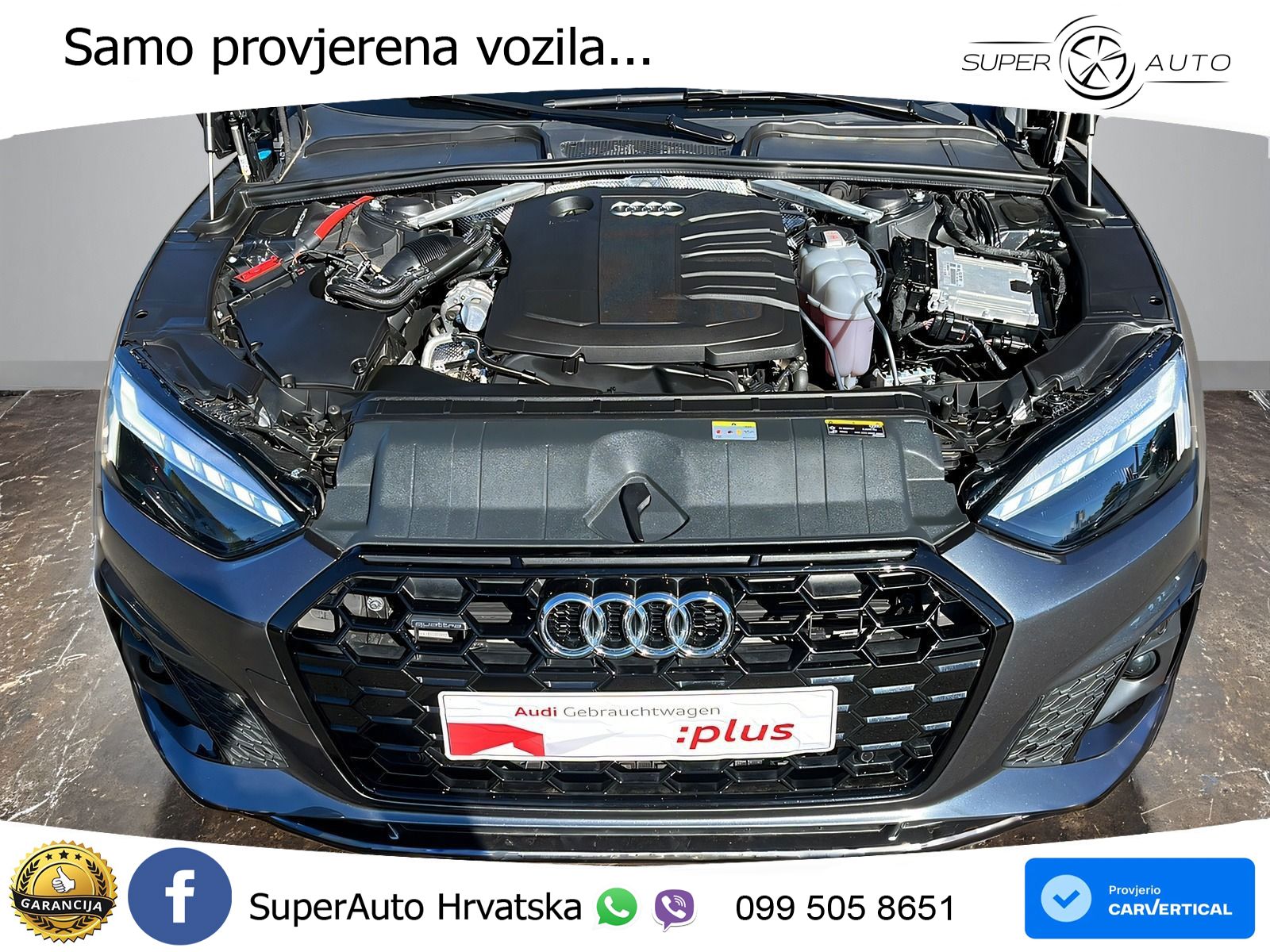 Audi A5 Sportback 40 TDI (204 KS) quattro S tronic S line MATRIX+GR SJED+KAM