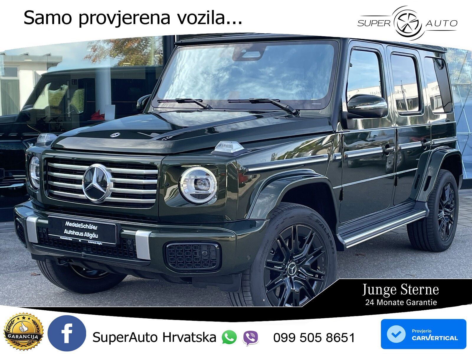 Mercedes G 580 EQ Long 116 kWh (587 KS) 4MATIC Exclusive LED+GR SJED+ACC