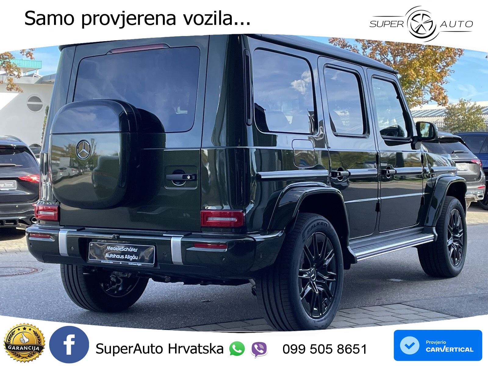 Mercedes G 580 EQ Long 116 kWh (587 KS) 4MATIC Exclusive LED+GR SJED+ACC