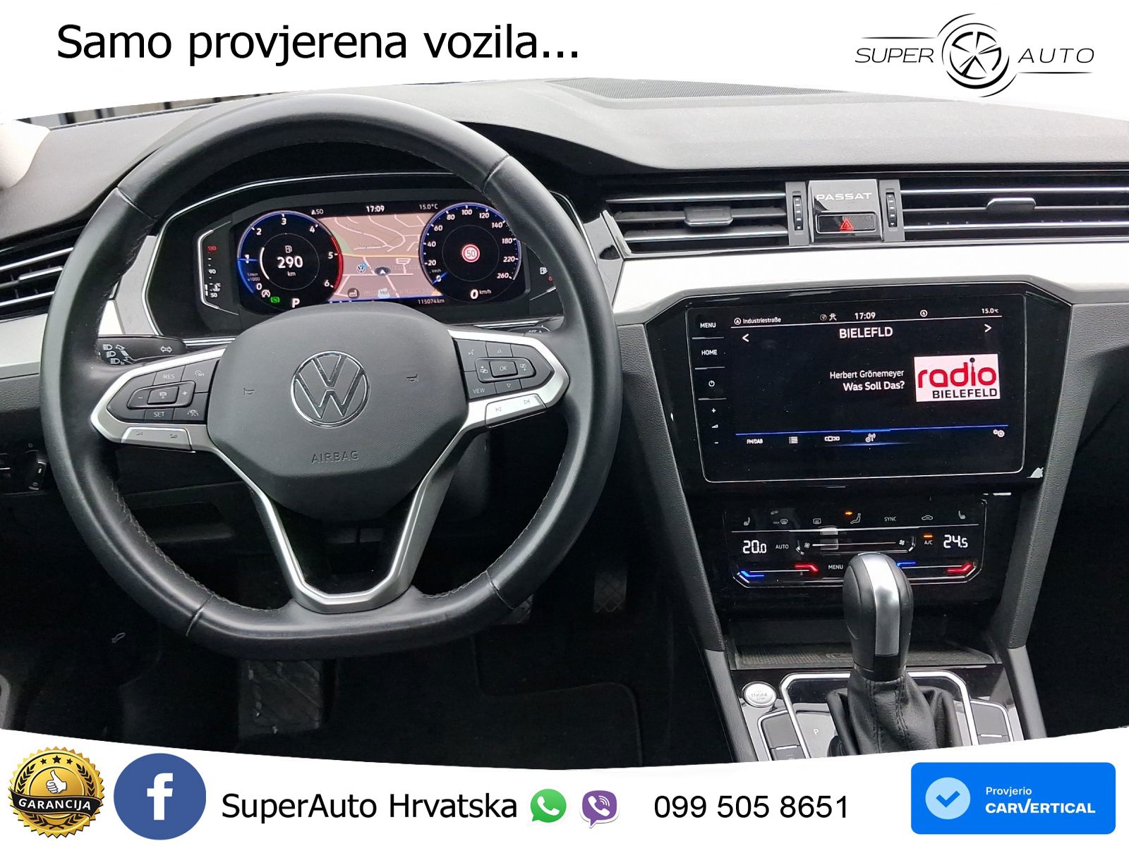 Volkswagen Passat Variant 2.0 TDI (200 KS) DSG Business LED+GR SJED+ACC