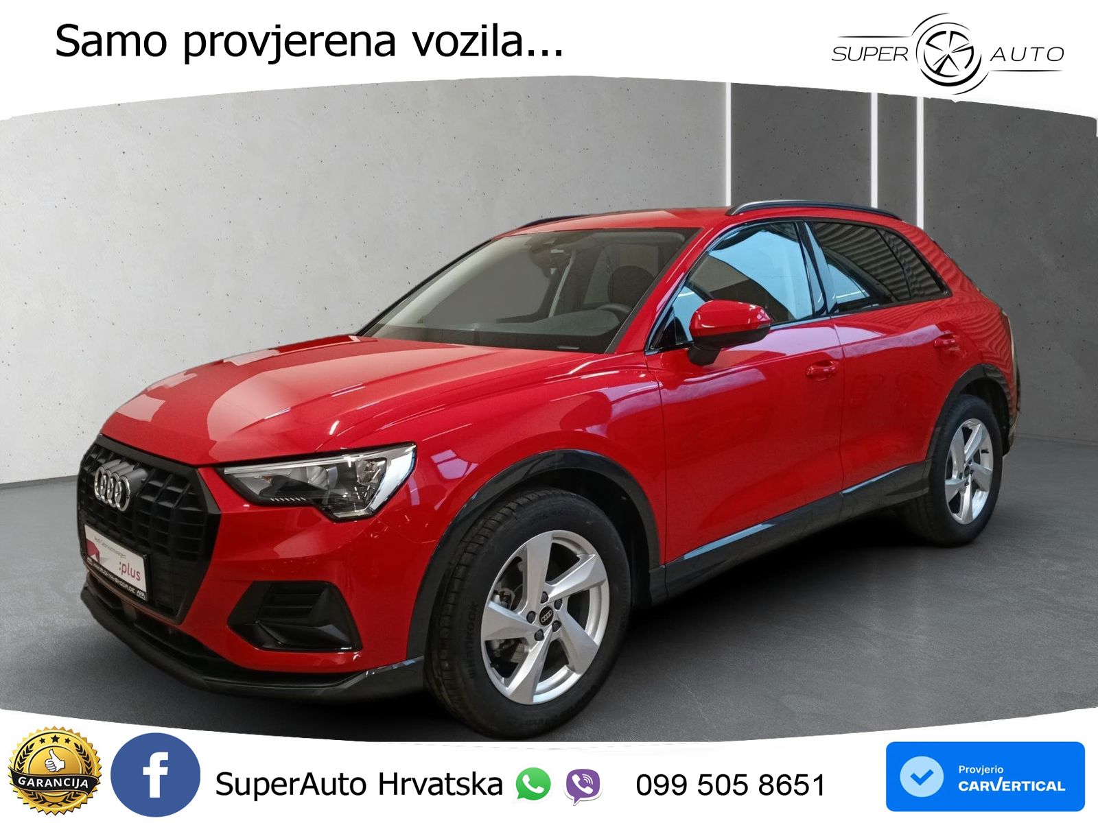 Audi Q3 35 TFSI (150 KS) S tronic advanced LED+GR SJED+ACC