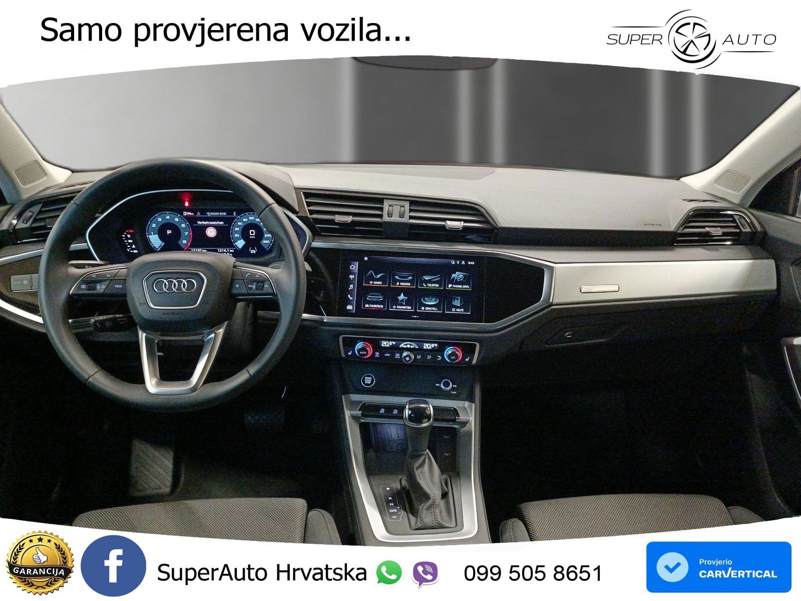 Audi Q3 35 TFSI (150 KS) S tronic advanced LED+GR SJED+ACC