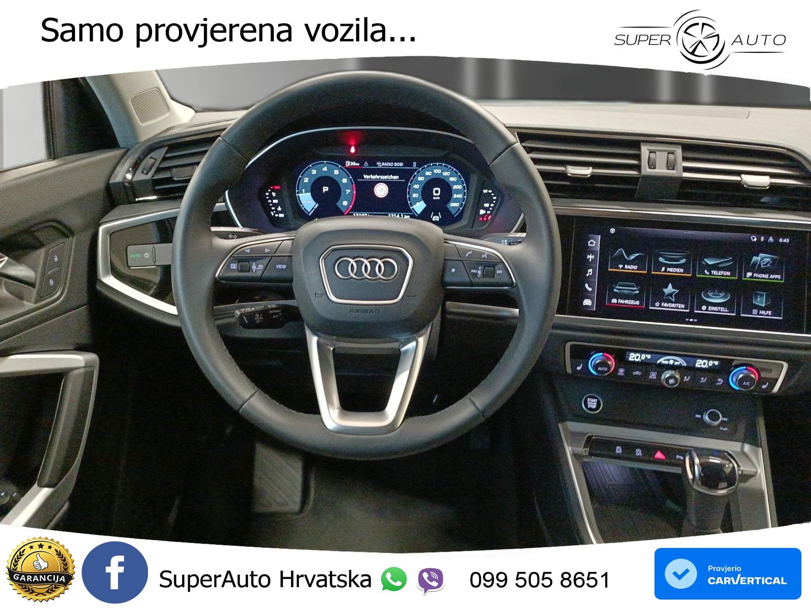 Audi Q3 35 TFSI (150 KS) S tronic advanced LED+GR SJED+ACC