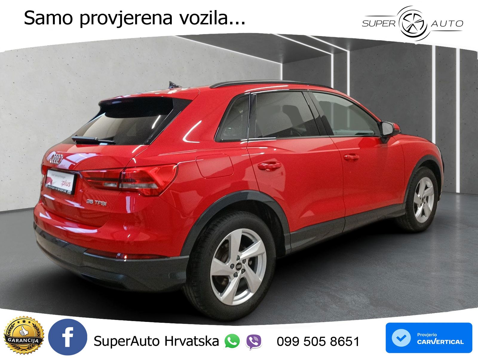 Audi Q3 35 TFSI (150 KS) S tronic advanced LED+GR SJED+ACC