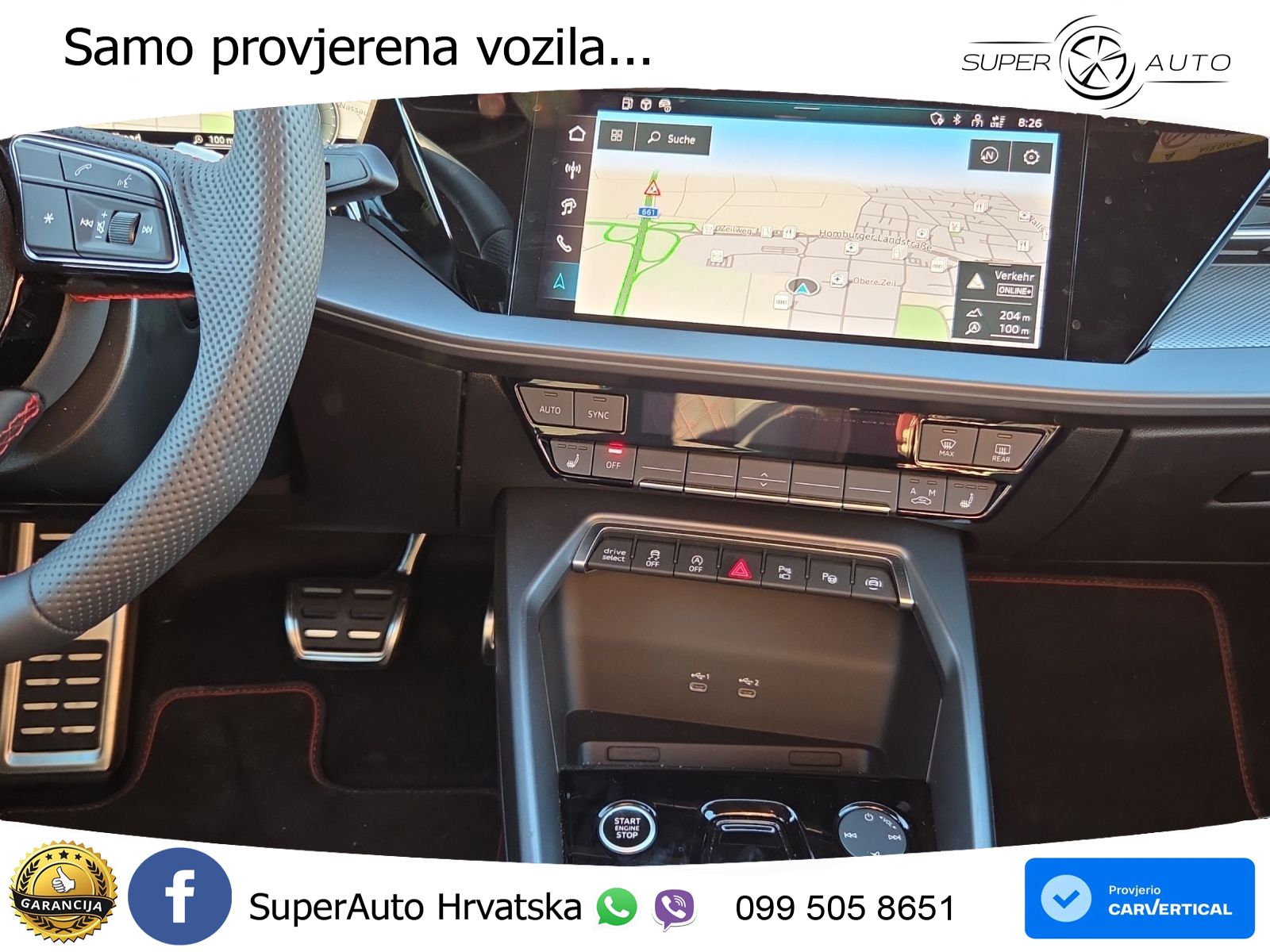 Audi A3 Sportback 40 TFSI (204 KS) quattro S tronic 2x S line MATRIX+GR SJED+KAM