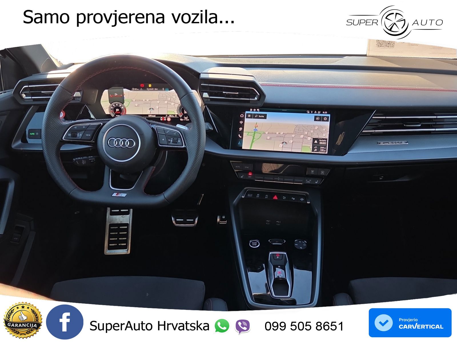 Audi A3 Sportback 40 TFSI (204 KS) quattro S tronic 2x S line MATRIX+GR SJED+KAM