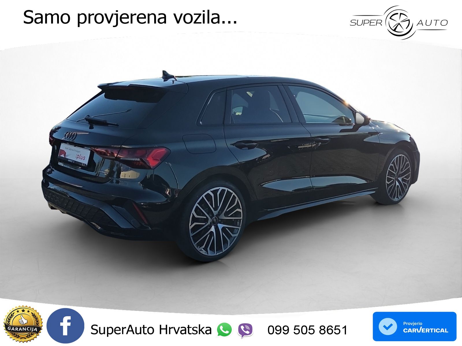 Audi A3 Sportback 40 TFSI (204 KS) quattro S tronic 2x S line MATRIX+GR SJED+KAM