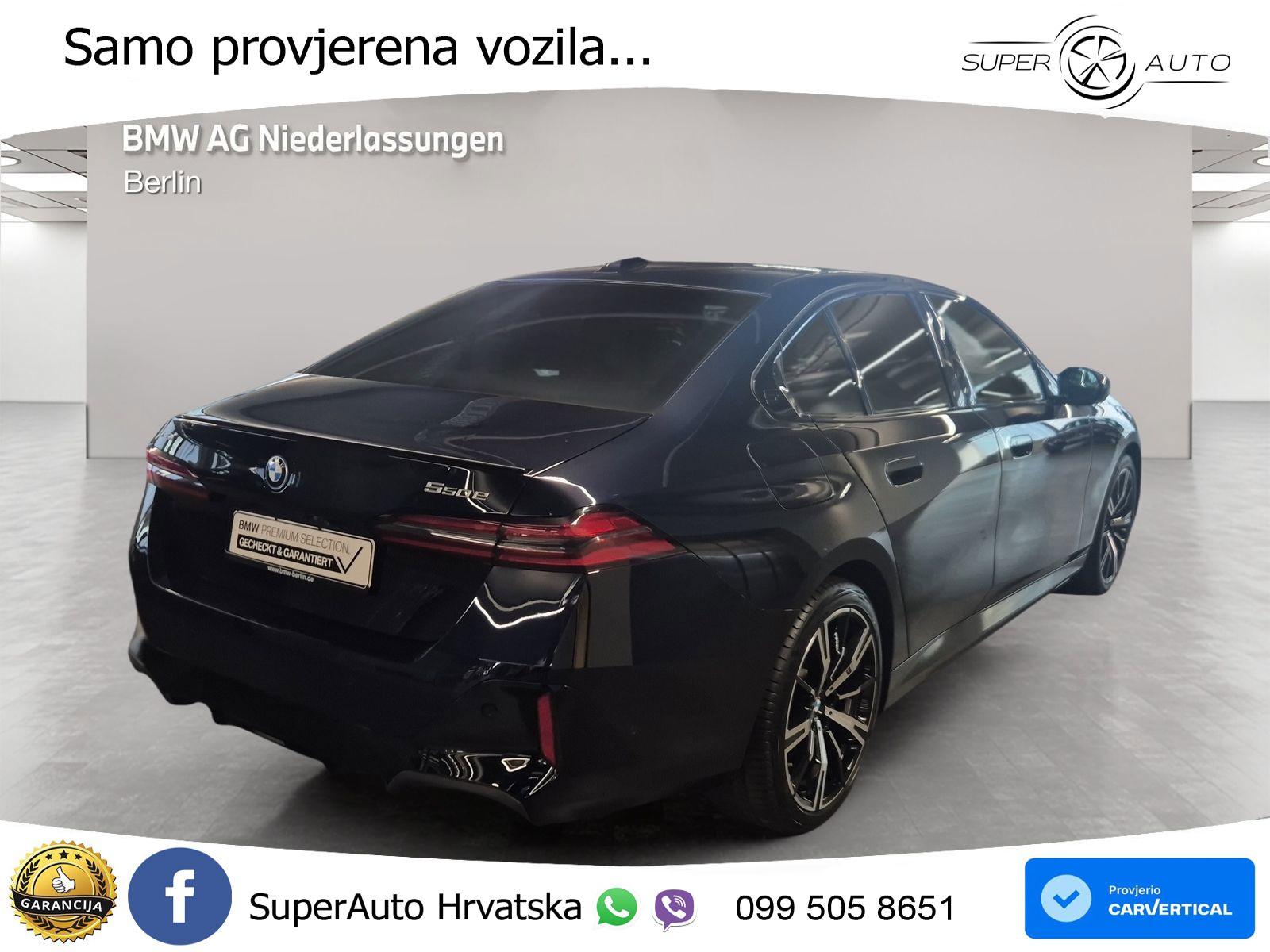 BMW 550e (489 KS) xDrive Steptronic M Sport LED+GR SJED+ACC
