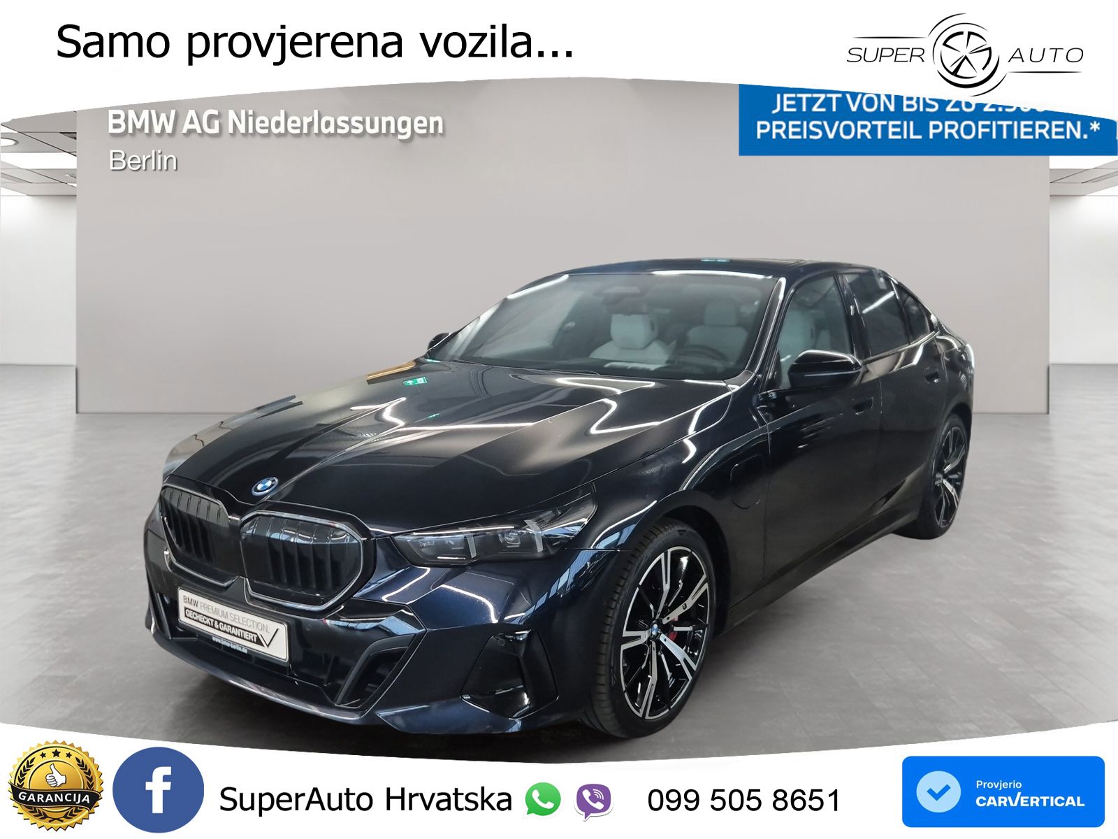 BMW 550e (489 KS) xDrive Steptronic M Sport LED+GR SJED+ACC