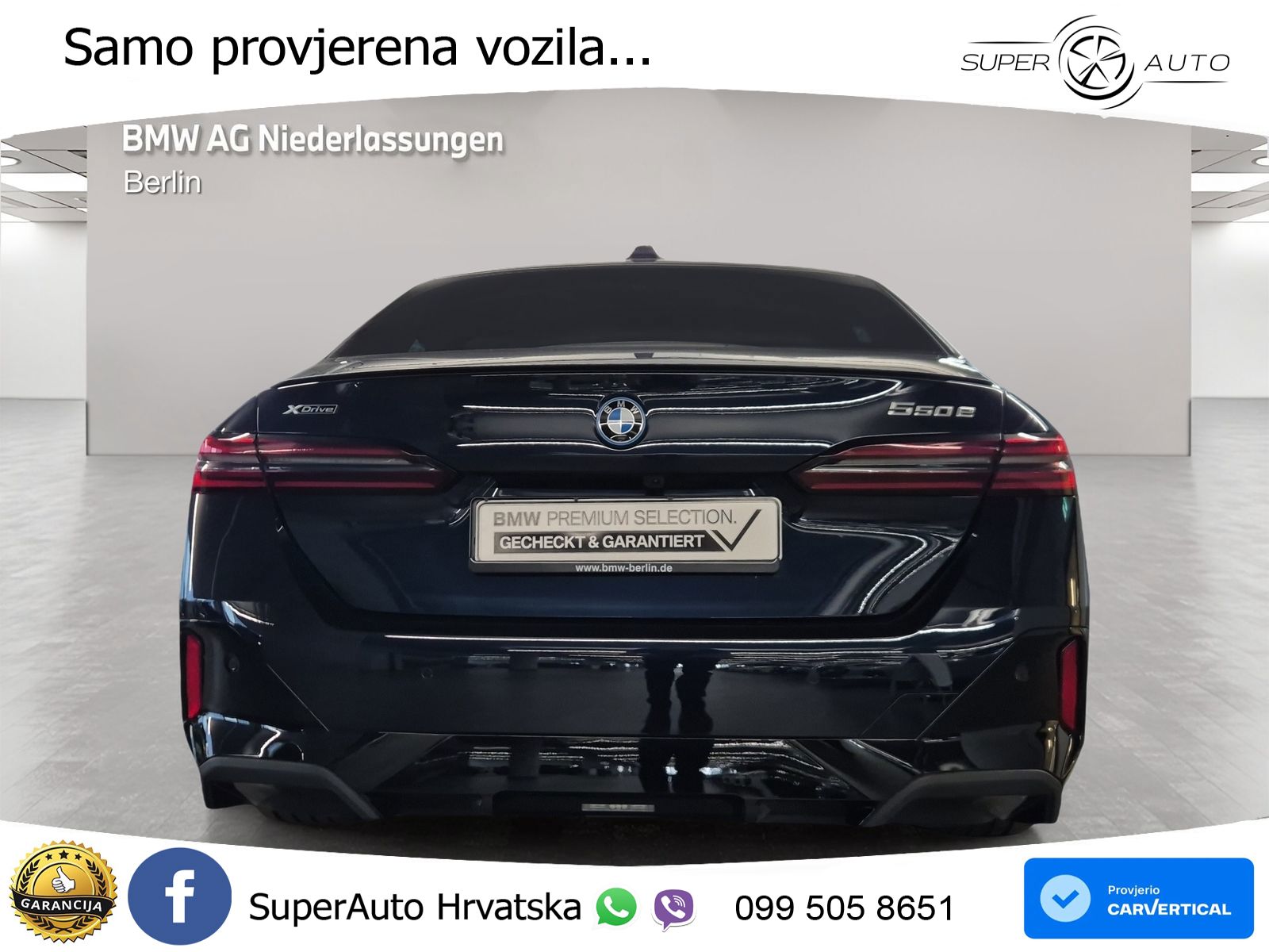 BMW 550e (489 KS) xDrive Steptronic M Sport LED+GR SJED+ACC