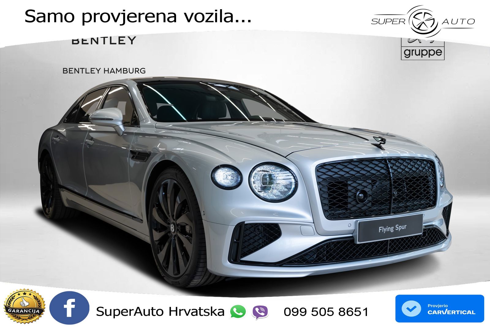 Bentley Flying Spur IV S 4.0 V8 TFSi (680 KS) AWD DCT LED+GR SJED+ACC
