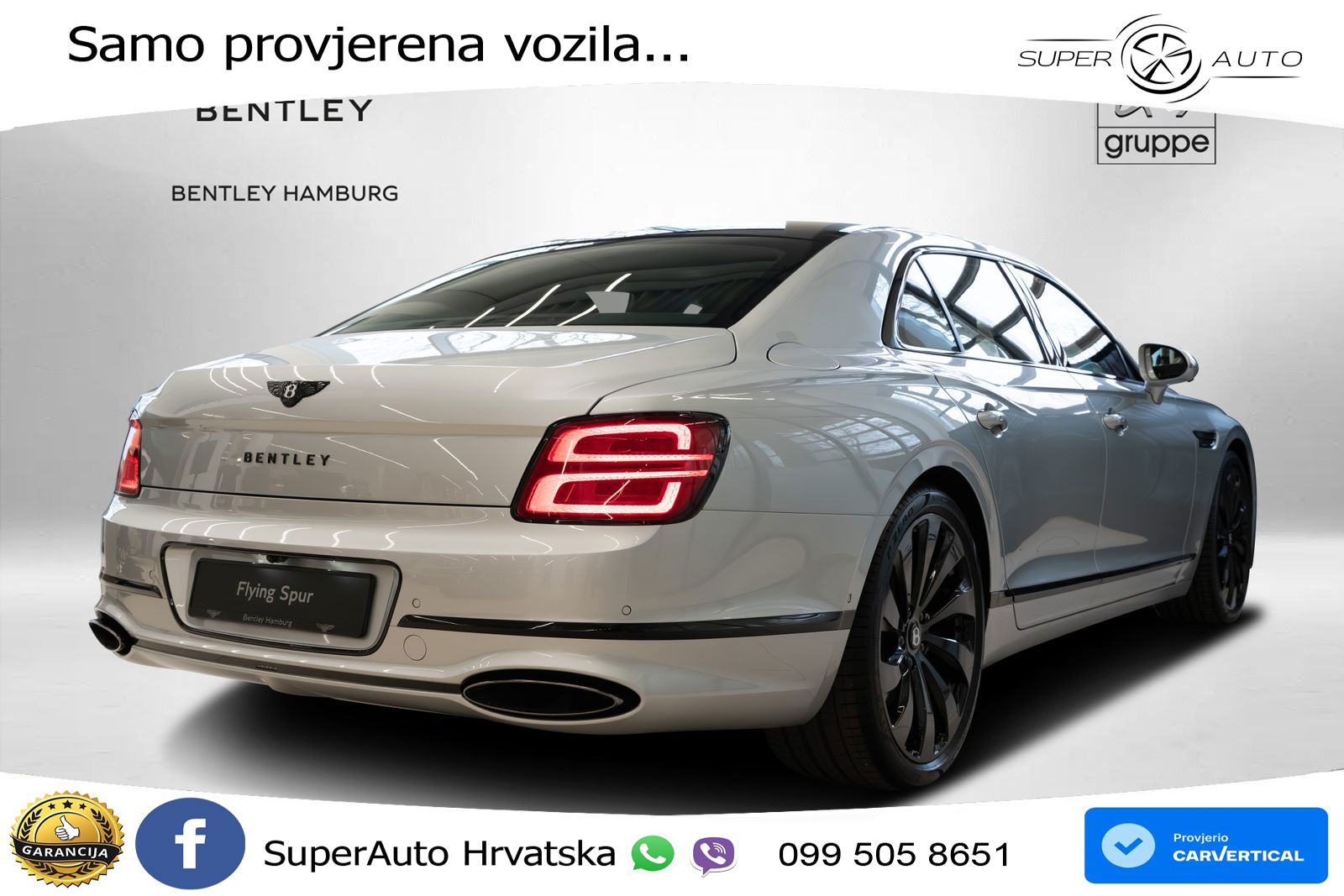 Bentley Flying Spur IV S 4.0 V8 TFSi (680 KS) AWD DCT LED+GR SJED+ACC