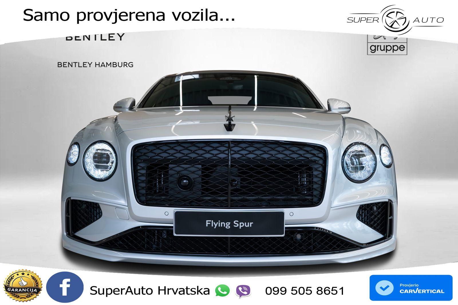 Bentley Flying Spur IV S 4.0 V8 TFSi (680 KS) AWD DCT LED+GR SJED+ACC
